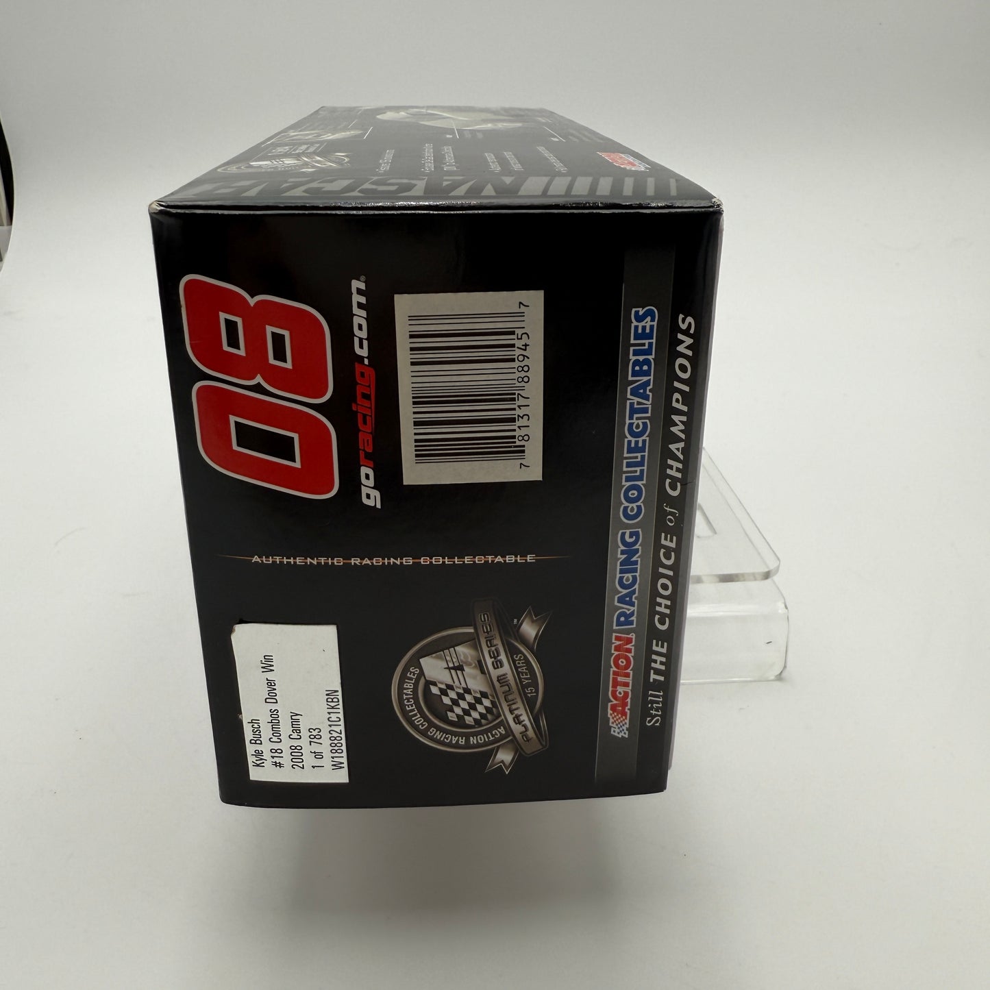 Action Racing Kyle Busch #18 Combos Dover Win 2008 Camry Diecast 1 of 783