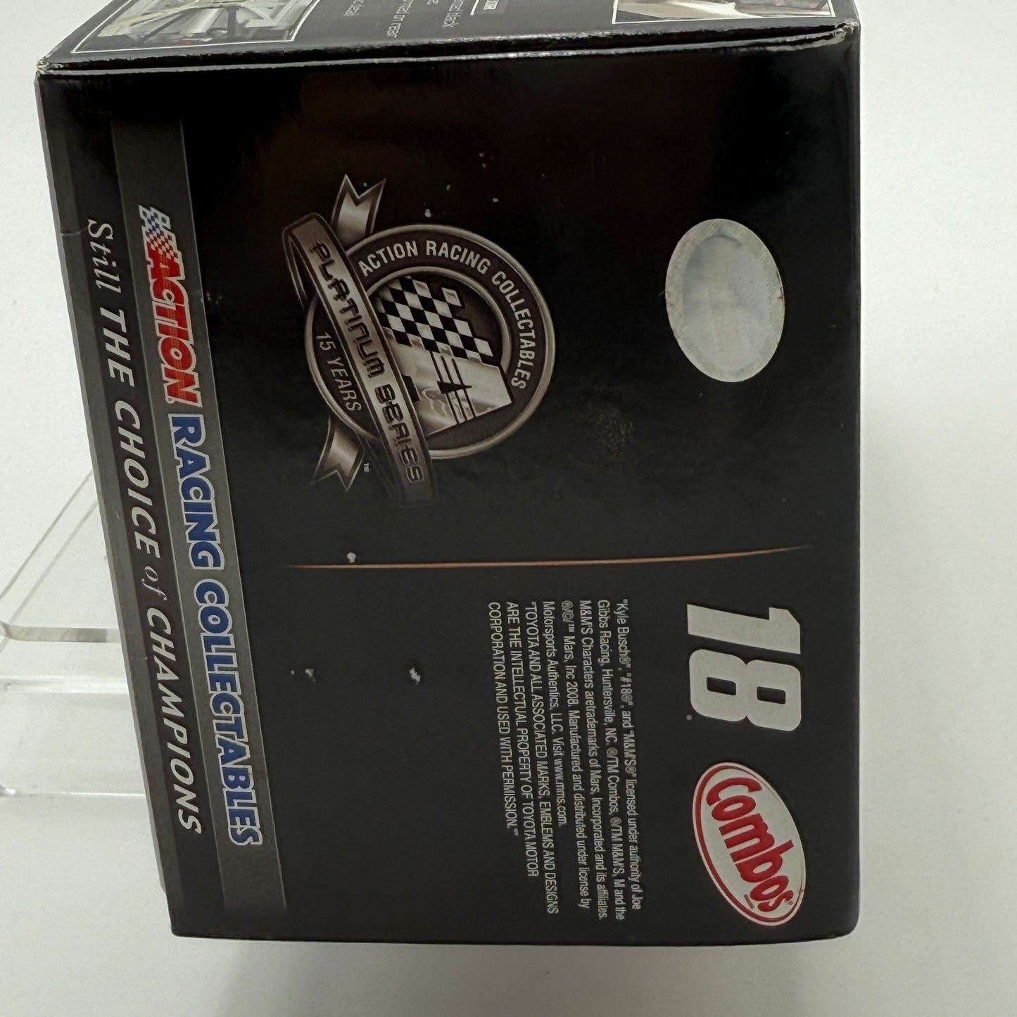 Action Racing Kyle Busch #18 Combos Dover Win 2008 Camry Diecast 1 of 783