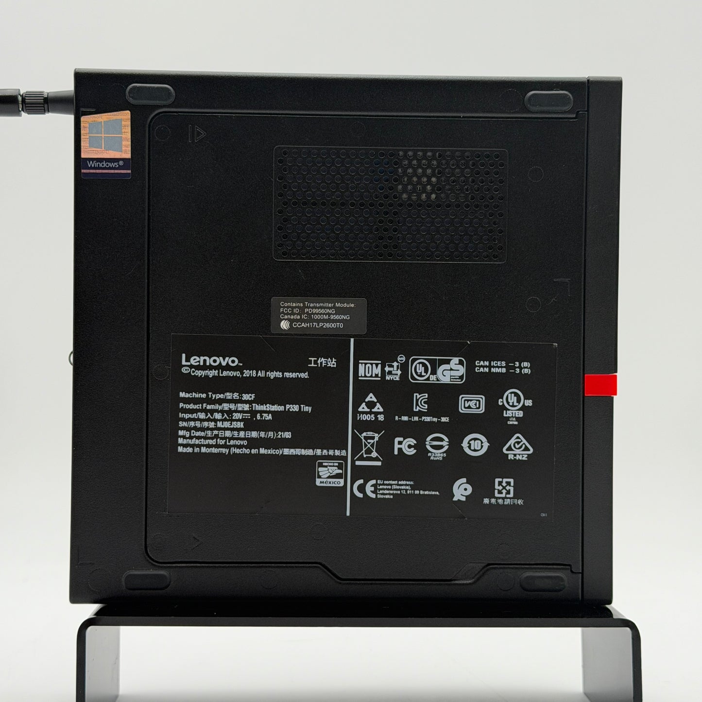 Lenovo ThinkStation P330 With Charger
