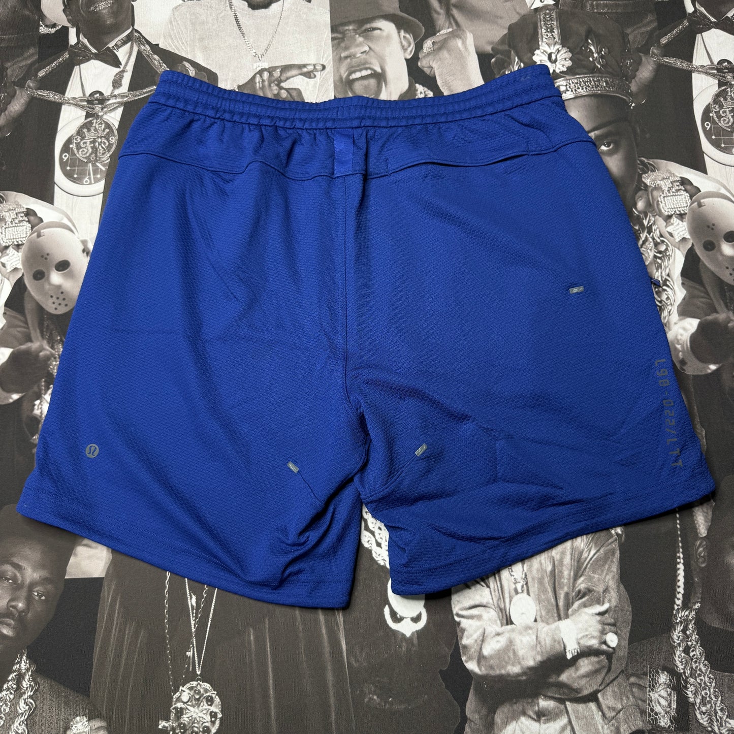 Lululemon T.H.E. Short 7" Mesh Liner Mens Large Cadet Blue Drawstring
