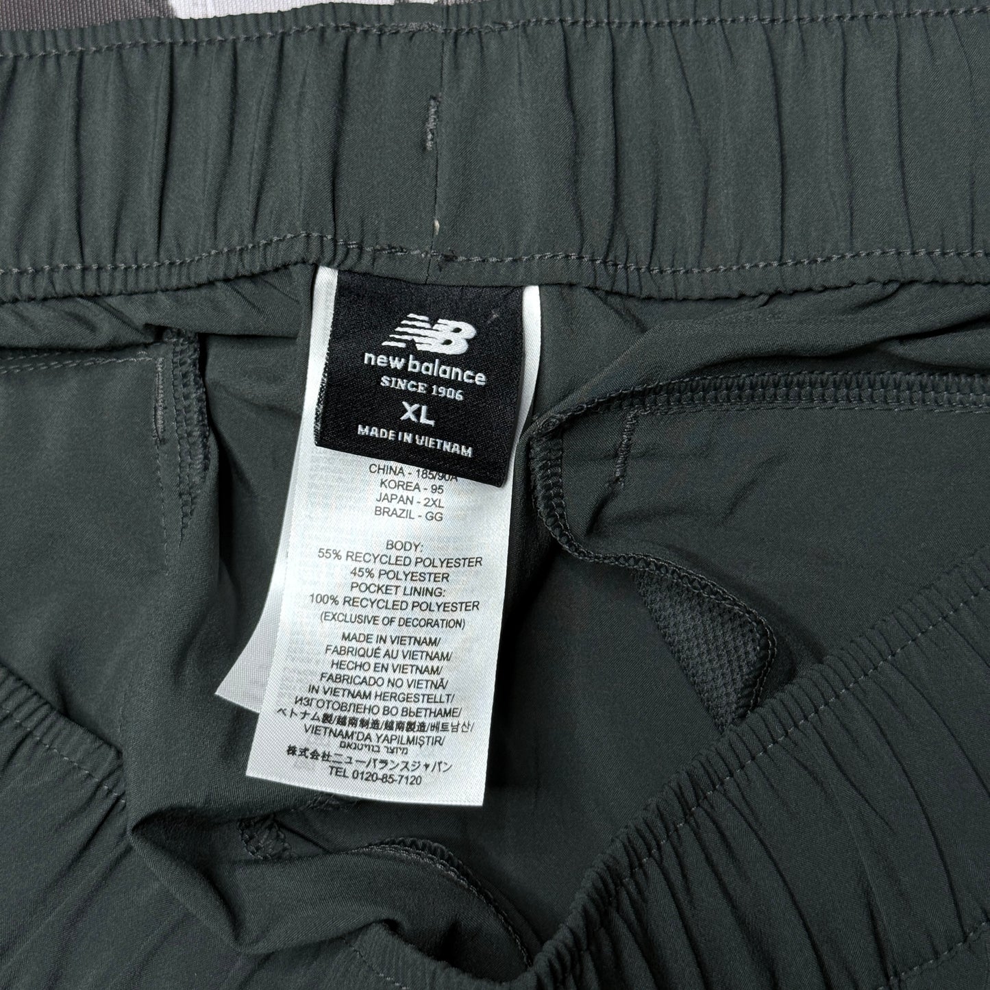 Mens New Balance Klutch Unleash Training Shorts XL Black