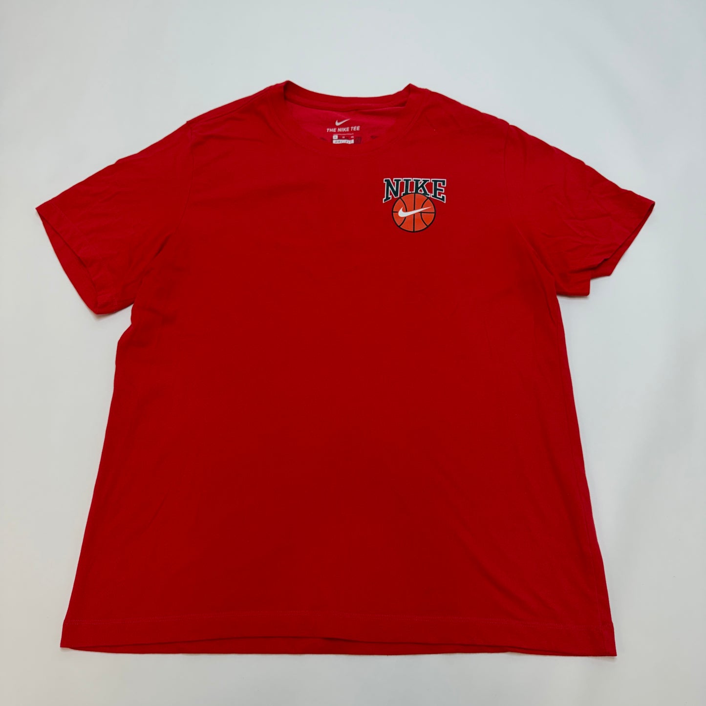 Nike Dri-Fit Basketball Tee XL Red - Used