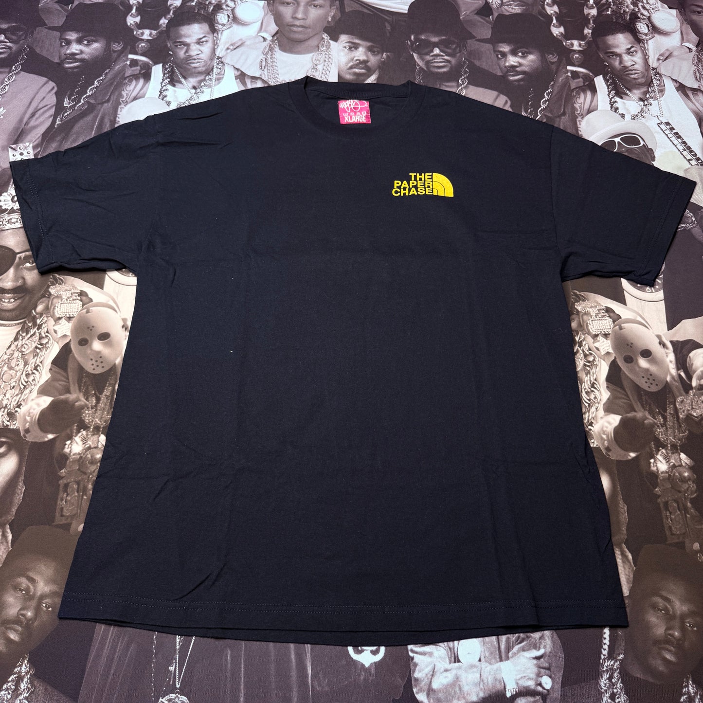 More-Chex Paper Chaser Tee sz XL Navy