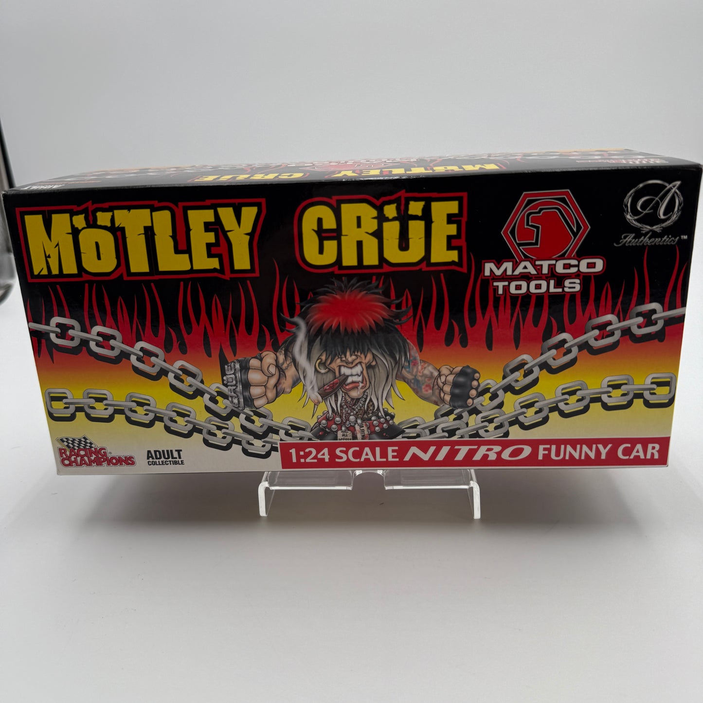 Action Racing Motley Crue Nitro Funny Car Diecast 20 Years of Dirt NIB