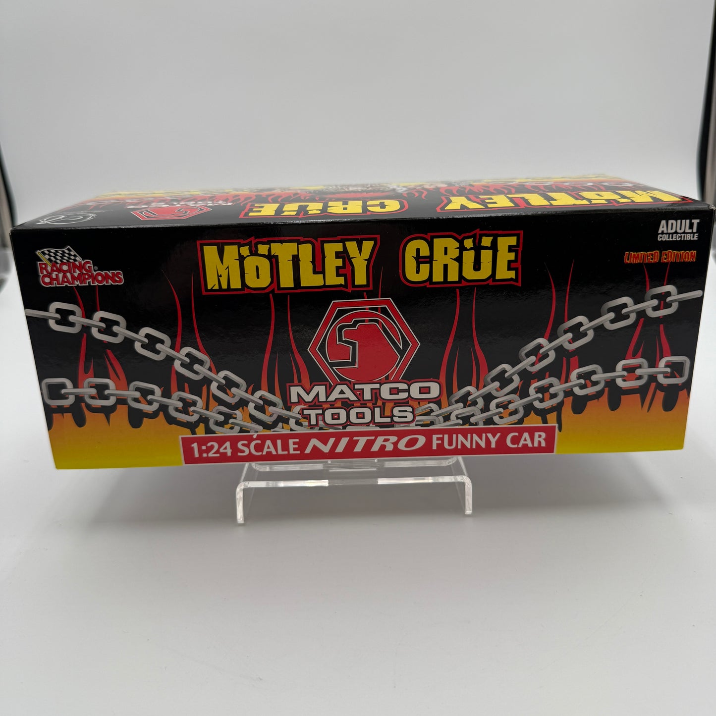 Action Racing Motley Crue Nitro Funny Car Diecast 20 Years of Dirt NIB