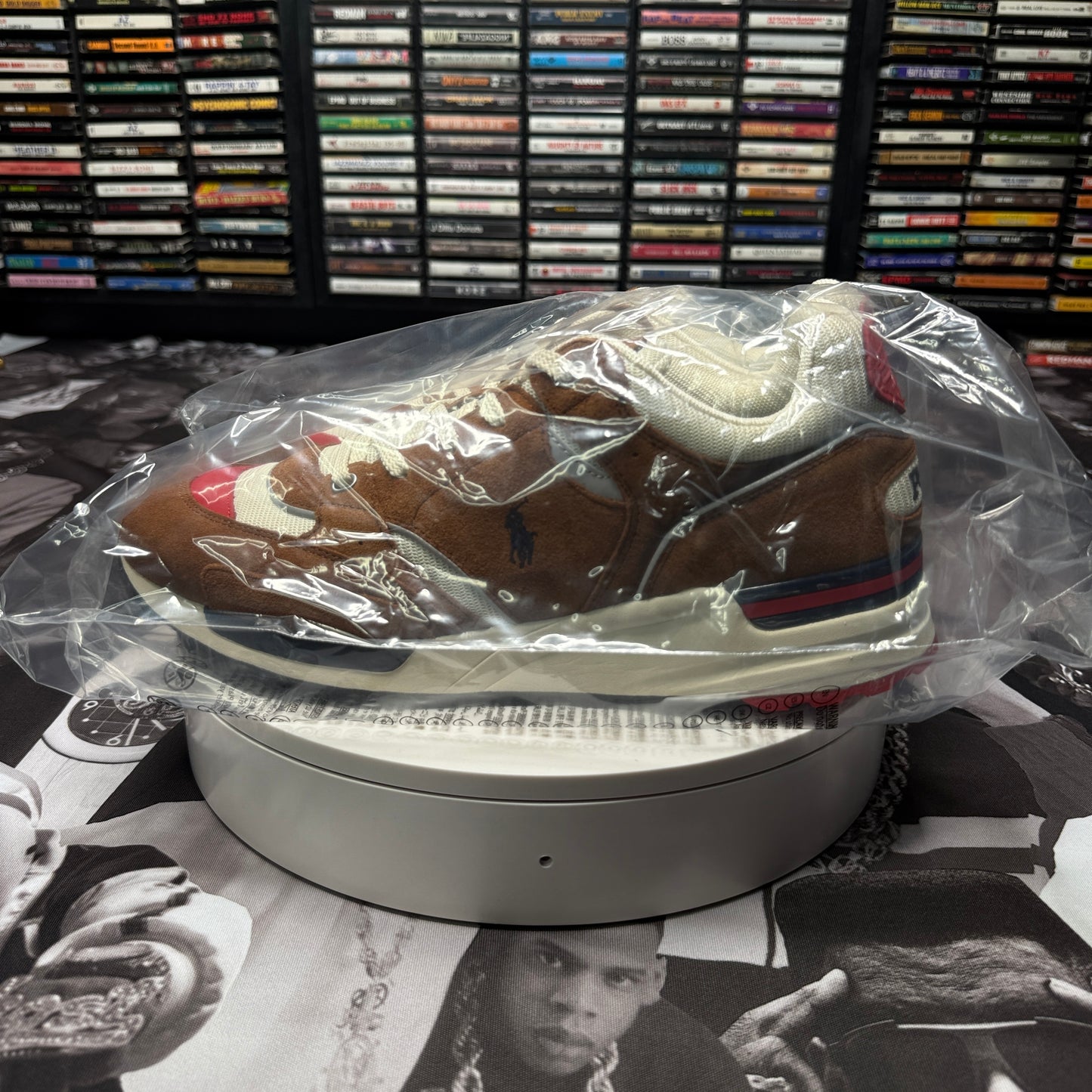 NEW Polo Ralph Lauren Trackster 200 Suede & Mesh Sneaker Size 12