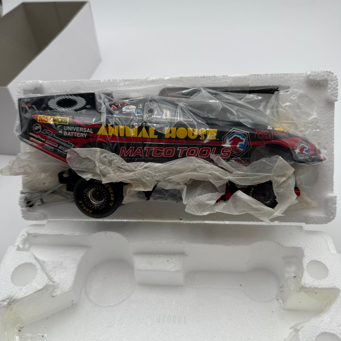 Action Racing NHRA 1/24th Whit Bazemore Animal House Death Mobile - Multi-Colored Collectible