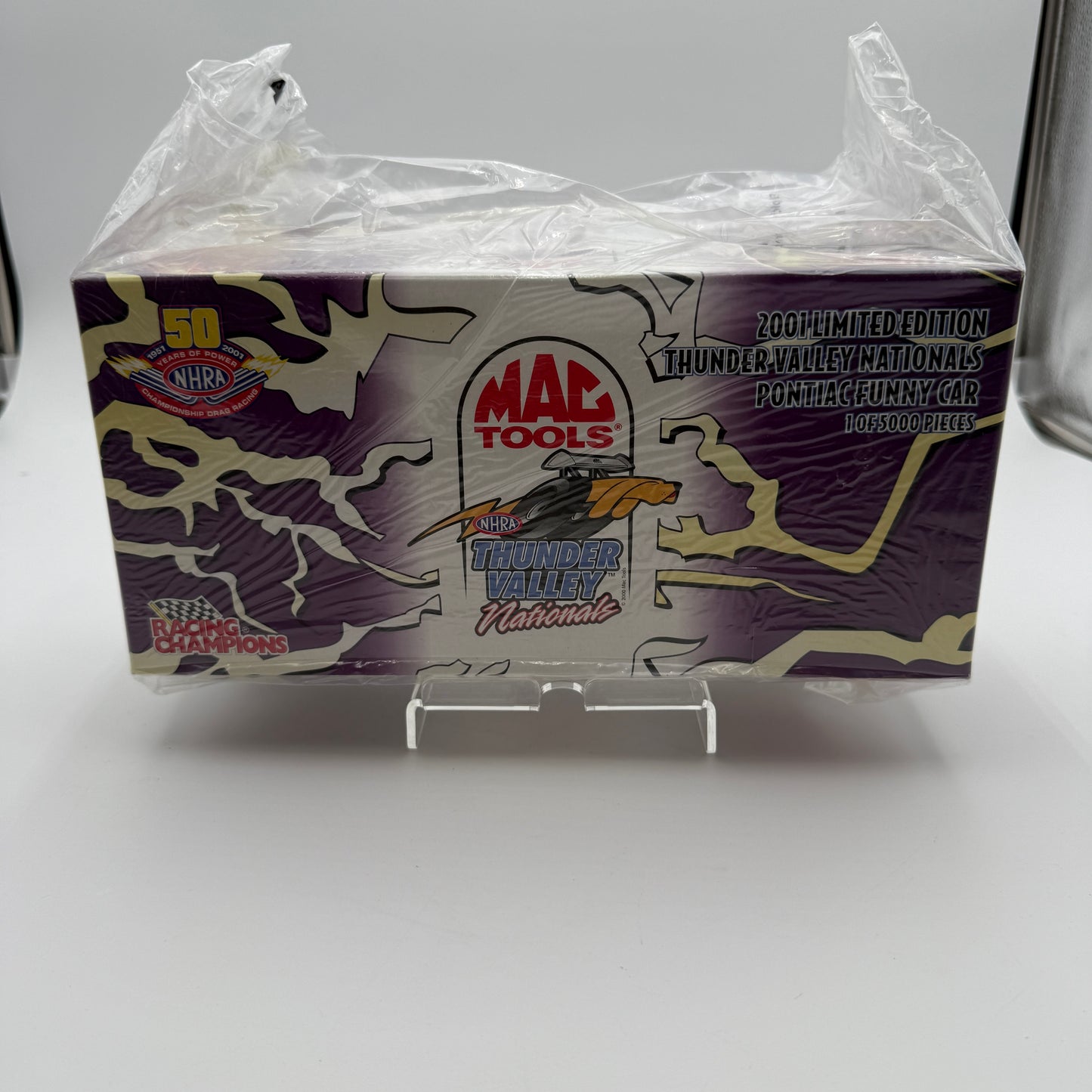 Action Racing Sealed NHRA Mac Tools 2001 Limited Edition Pontiac Funny Car - Multi-Colored