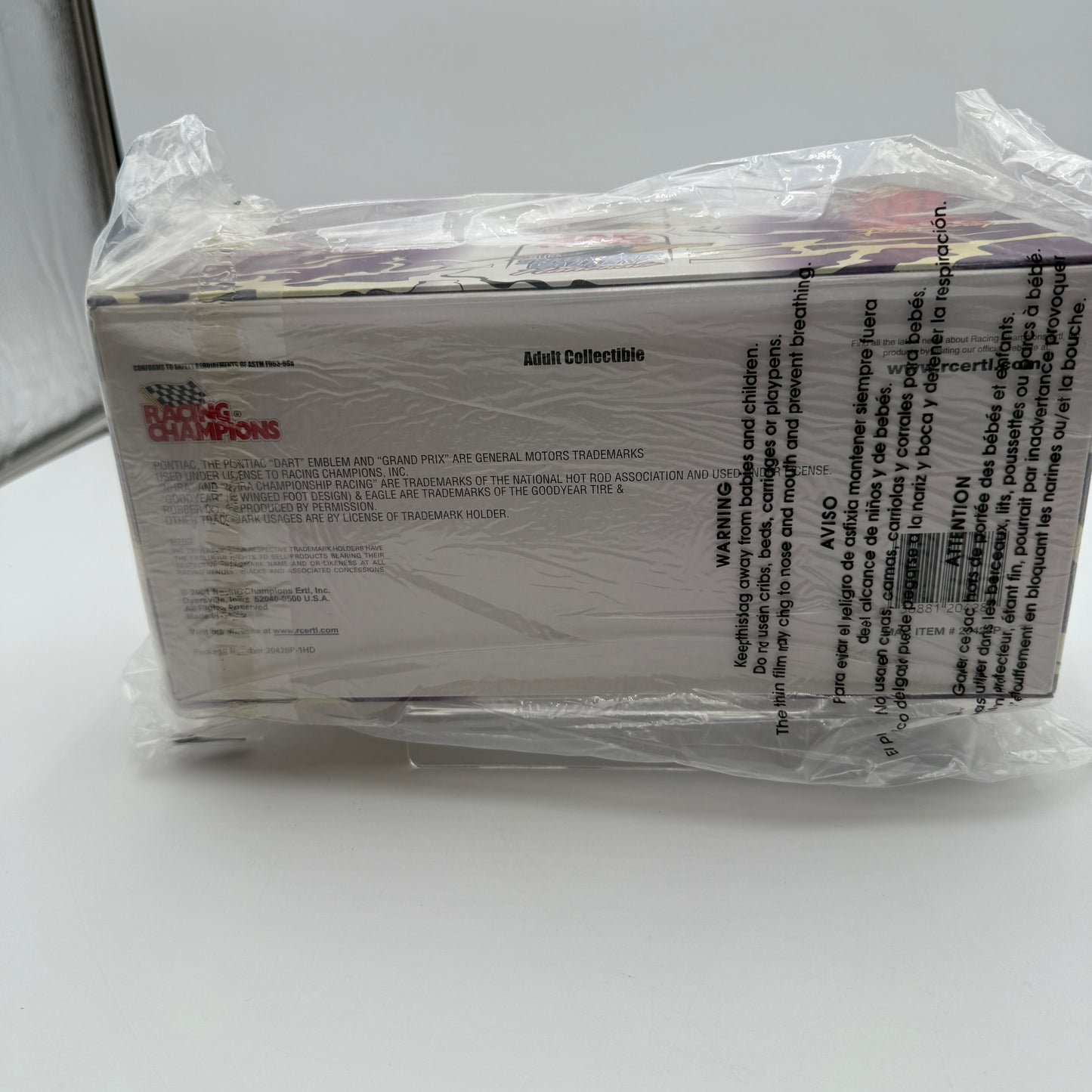 Action Racing Sealed NHRA Mac Tools 2001 Limited Edition Pontiac Funny Car - Multi-Colored