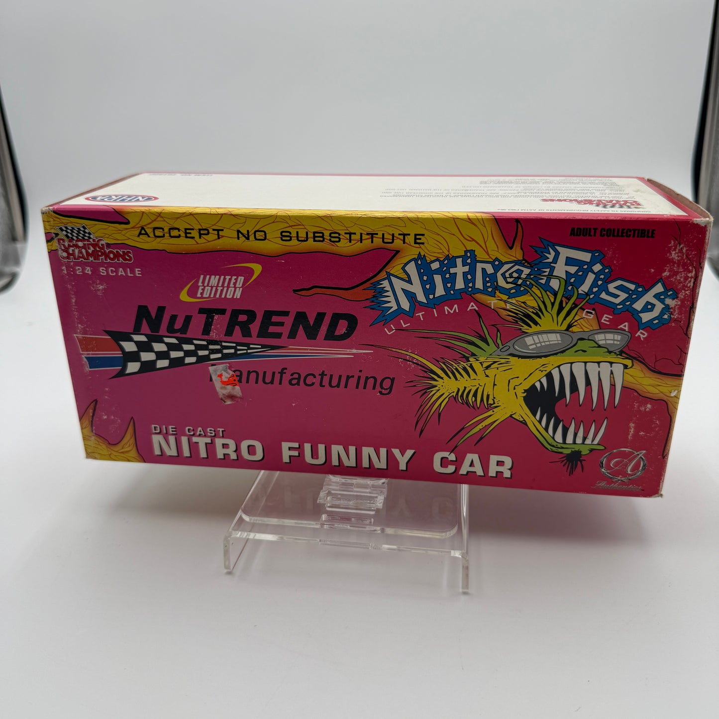Action Racing NHRA Nitro Fish Funny Car - 2000 Racing Champions 1:24 Die-Cast