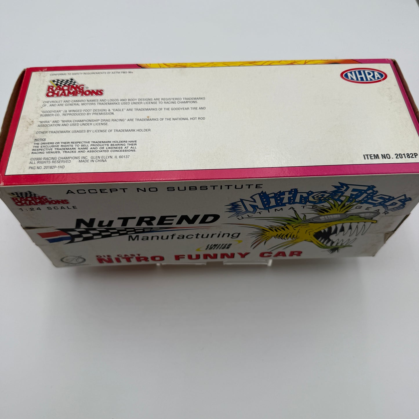 Action Racing NHRA Nitro Fish Funny Car - 2000 Racing Champions 1:24 Die-Cast