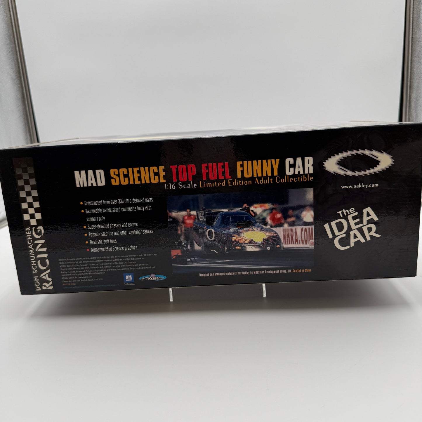 Action Racing NHRA Scotty Cannon 1:16 MILESTONE Diecast OAKLEY The Idea NITRO Funny Car 1/1500 Collectible