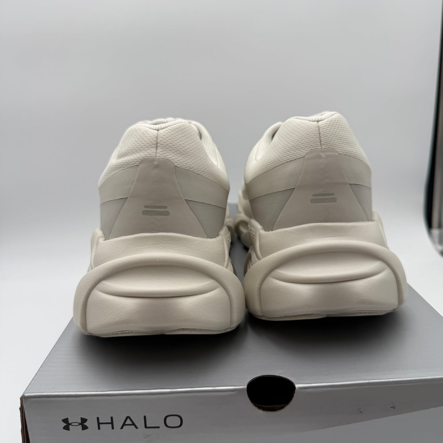 NIB Under Armour UA Halo Runner White Size 12 6005287-110