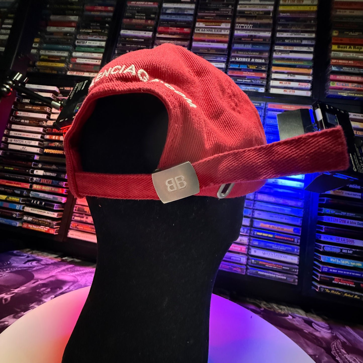 NWOT Balenciaga "Your Logo Here" Hat Size L