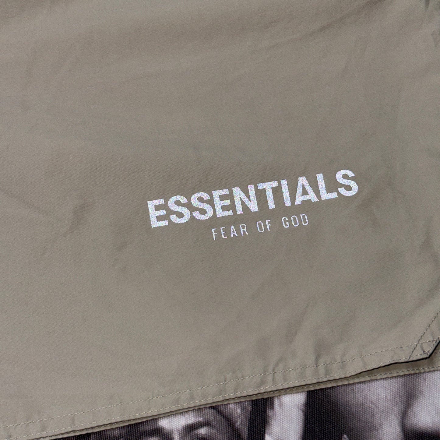 NWT Fear Of God Essentials Volley Shorts Moss Large