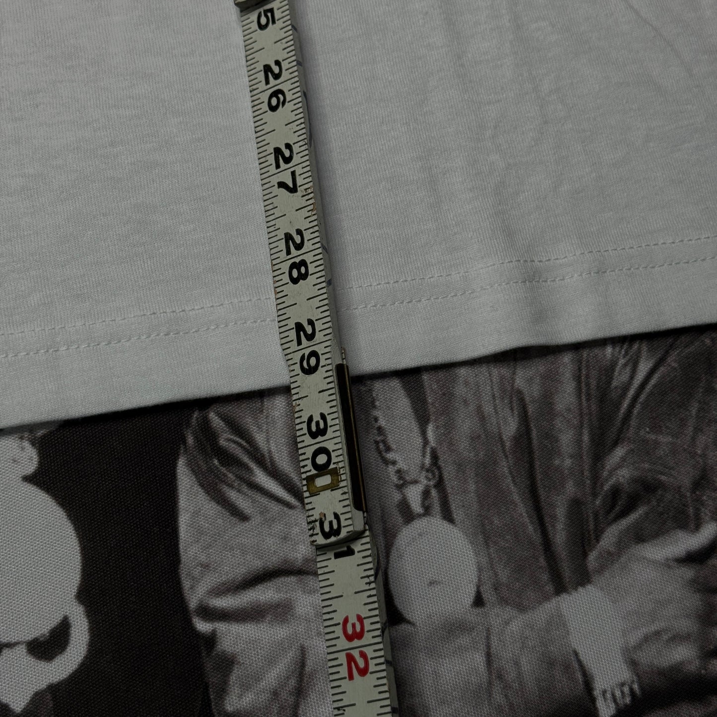NWT H&M Loose Fit Printed Tee White