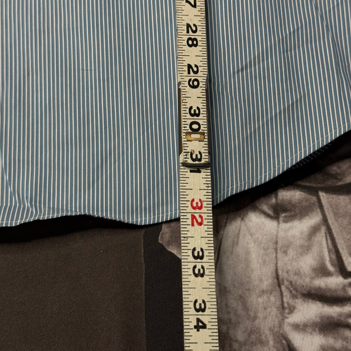 NWT Hugo Boss Slim fit Stretch Button Down 43R17 Neck XL