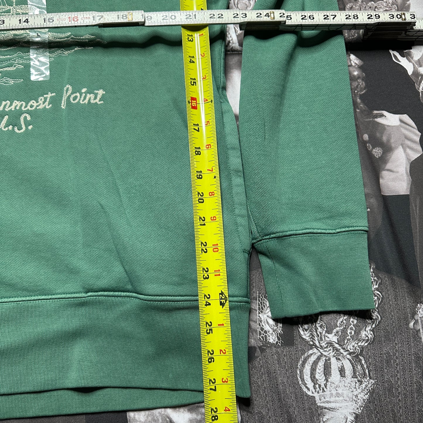 NWT Polo Ralph Lauren Chain Stitch Key West Hoodie Verano Green 710944043001