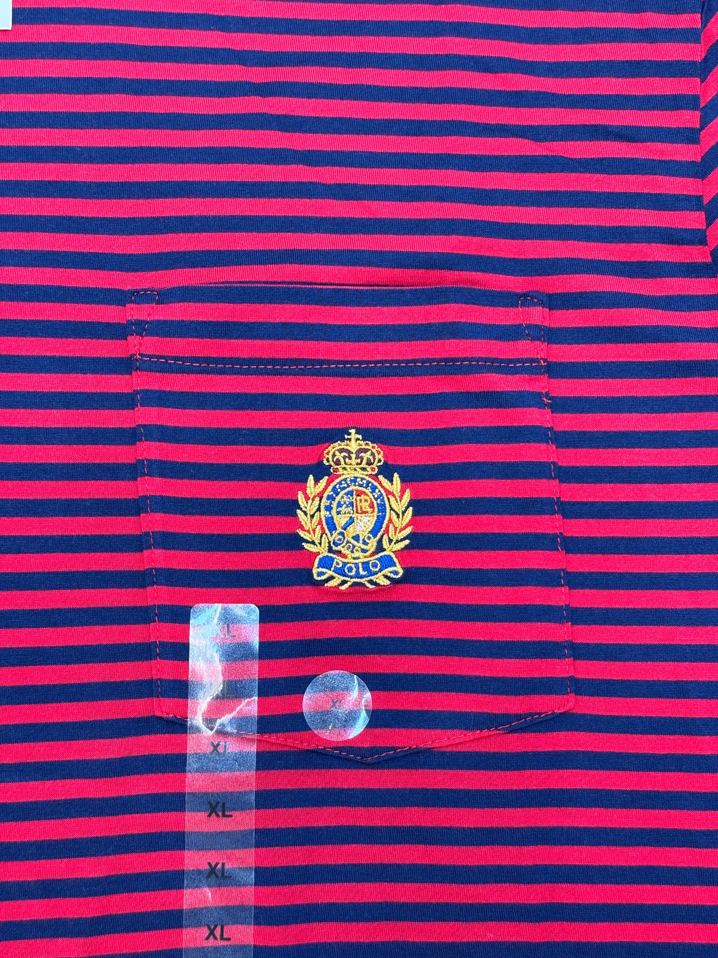 NWT Polo Ralph Lauren Classic Fit Polo Crest Lisle Shirt Red XL MPN 196206887610