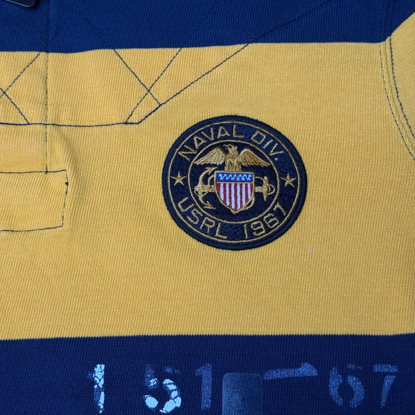 NWT Polo Ralph Lauren Classic Fit Striped Jersey Rugby Shirt Medium