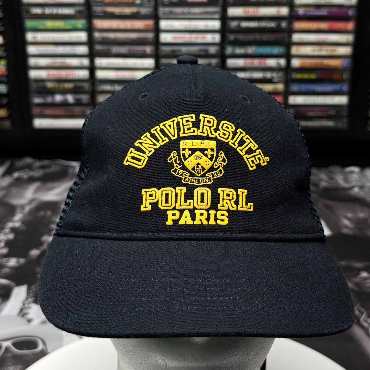 NWT Polo Ralph Lauren Cotton Graphic Trucker Cap Paris