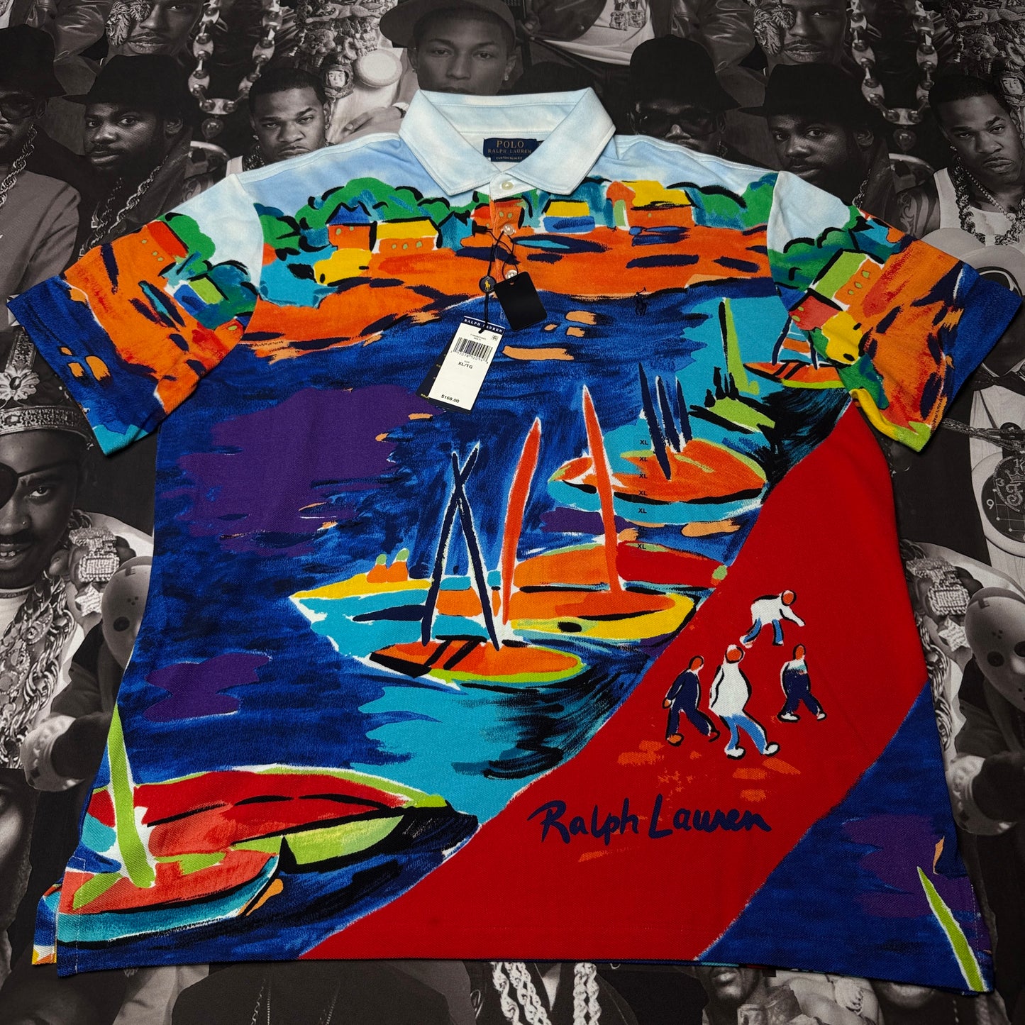 NWT Polo Ralph Lauren Custom Slim Fit Sailboat Mesh Polo Shirt