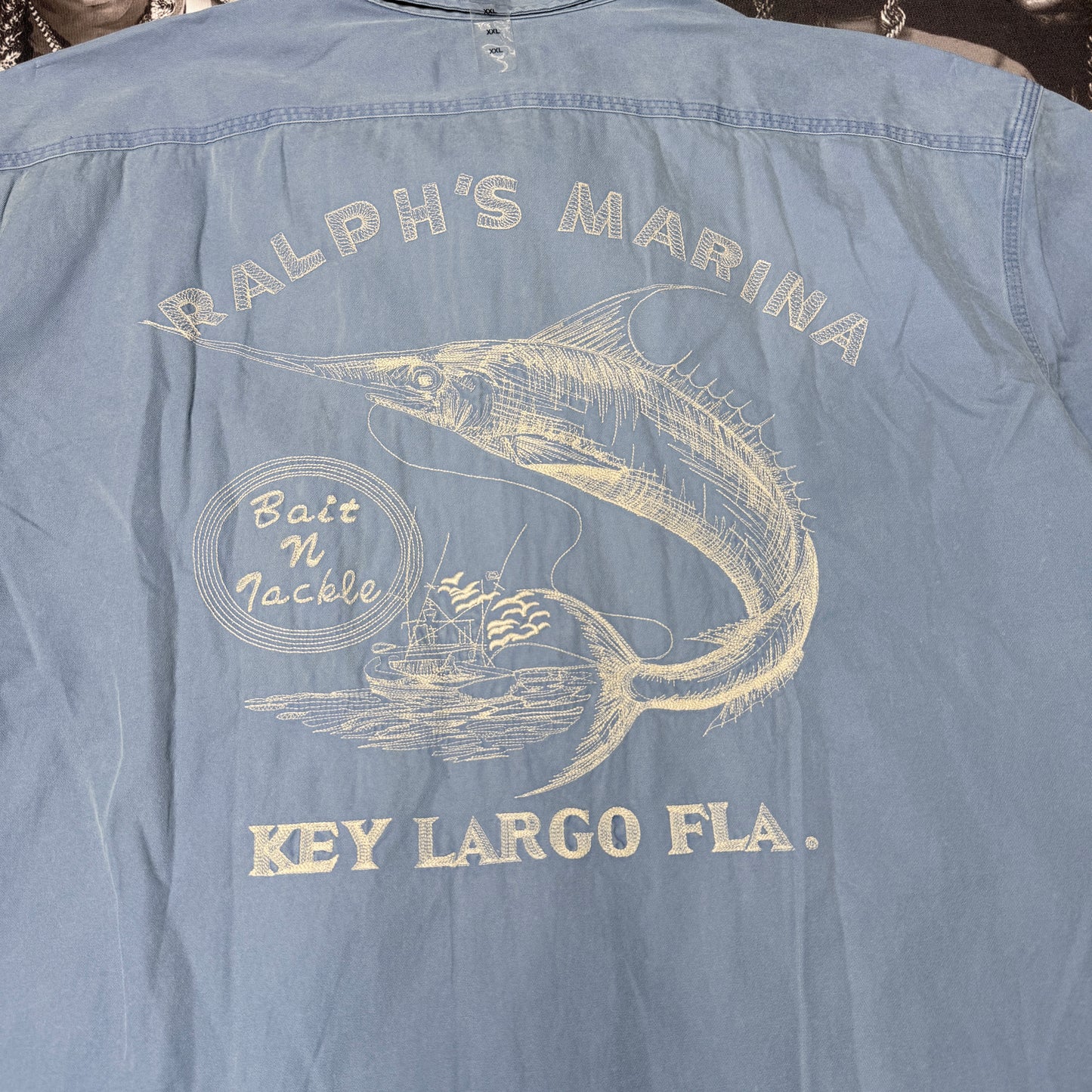 NWT Polo Ralph Lauren Kay Largo Marina Work shirt Short Sleeve Size XXL
