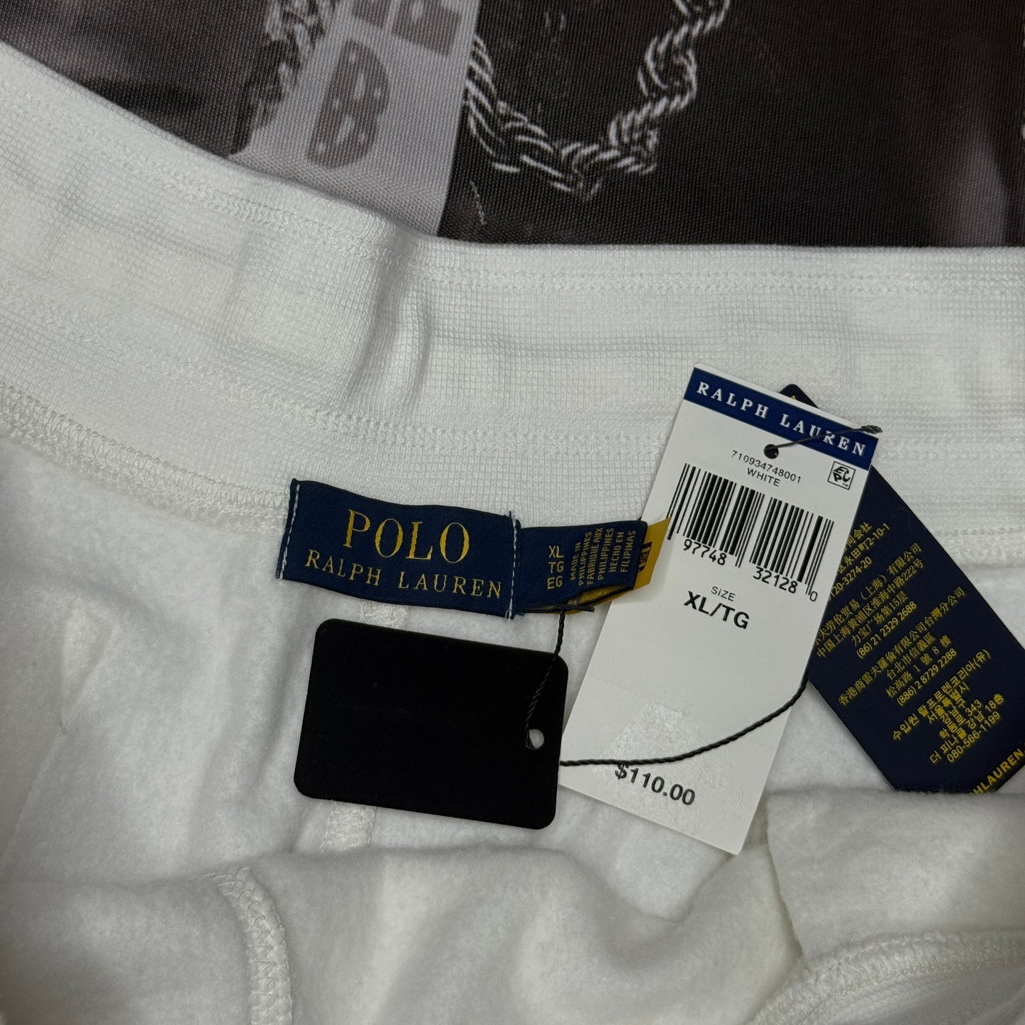 NWT Polo Ralph Lauren Men's 6-Inch Graphic Lightweight Fleece Shorts XL