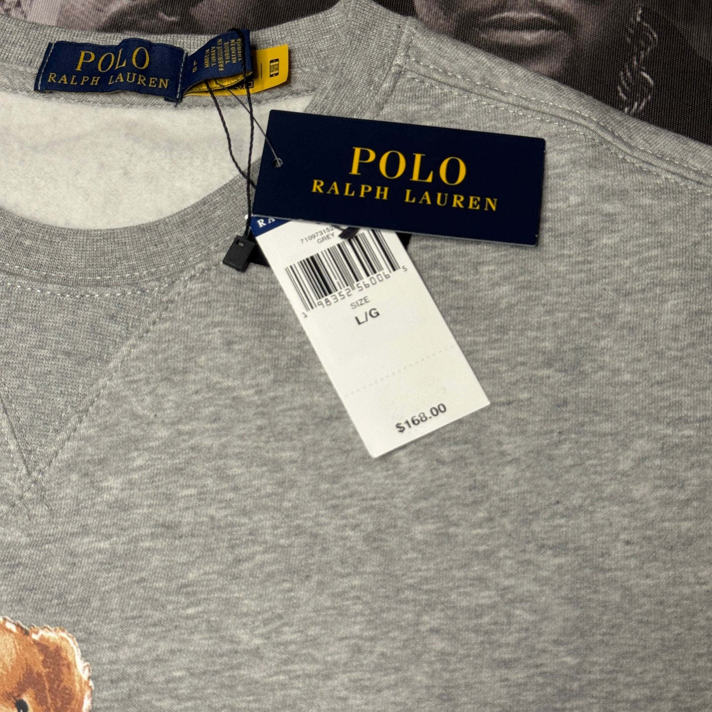 NWT Polo Ralph Lauren Polo Bear Fleece Sweatshirt