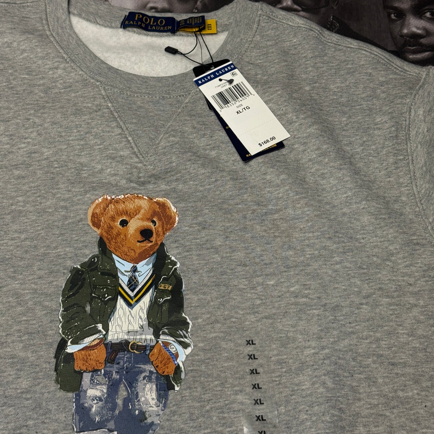 NWT Polo Ralph Lauren Polo Bear Fleece Sweatshirt