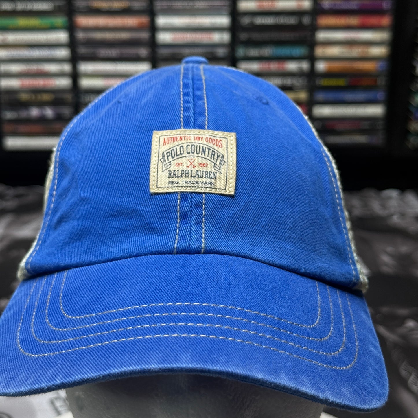 NWT Polo Ralph Lauren Polo Country Performance Ball Cap Blue