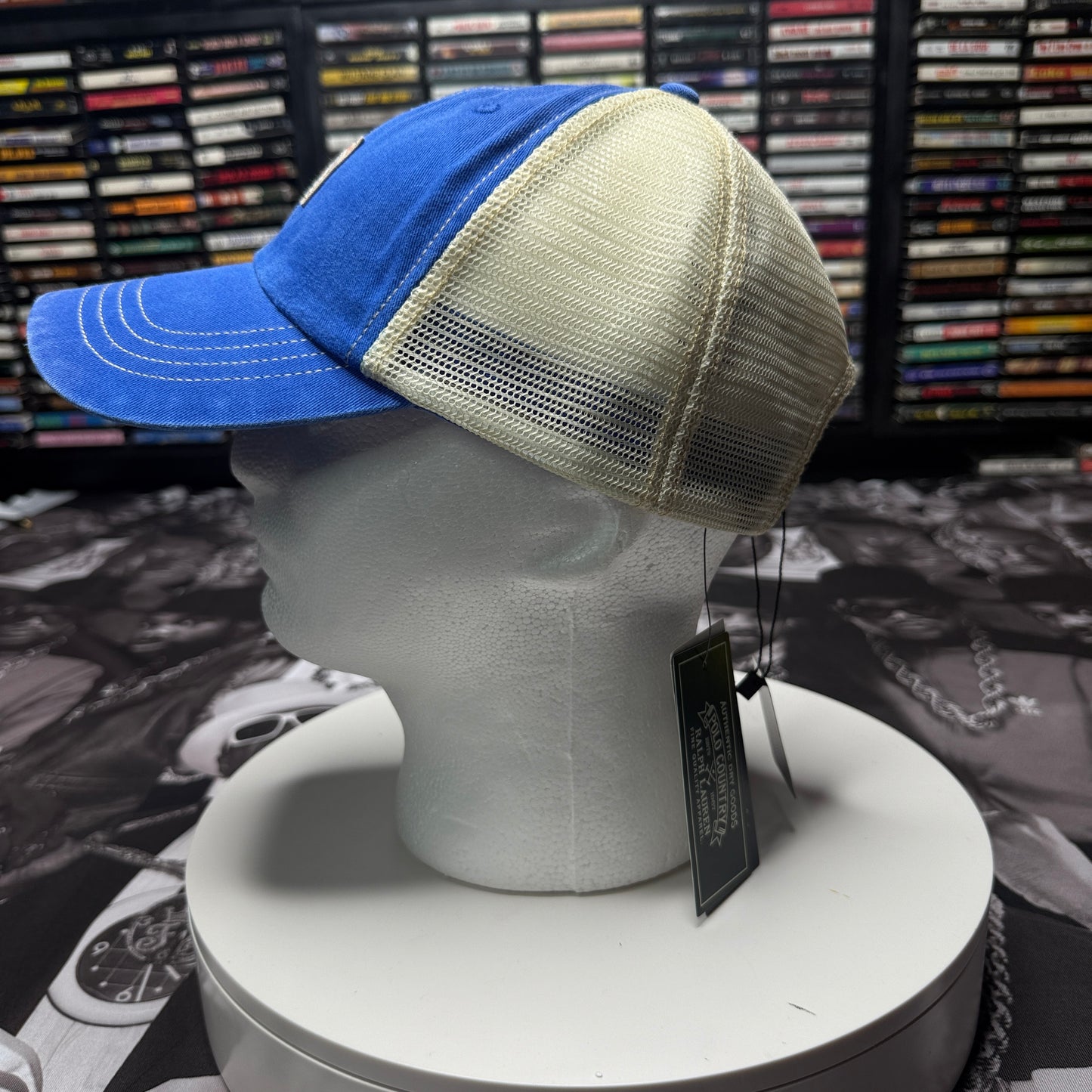 NWT Polo Ralph Lauren Polo Country Performance Ball Cap Blue