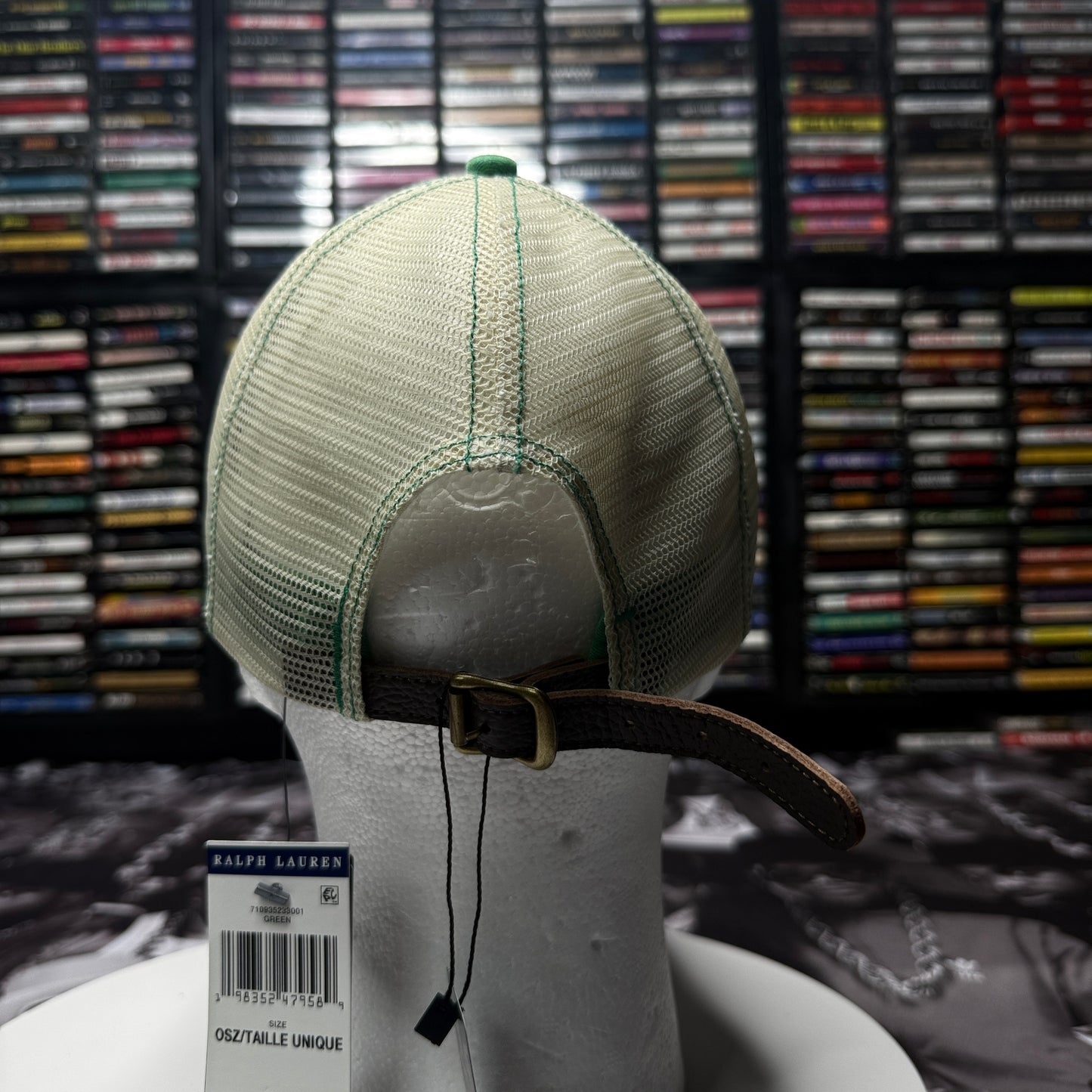 NWT Polo Ralph Lauren Polo Country Performance Ball Cap Green
