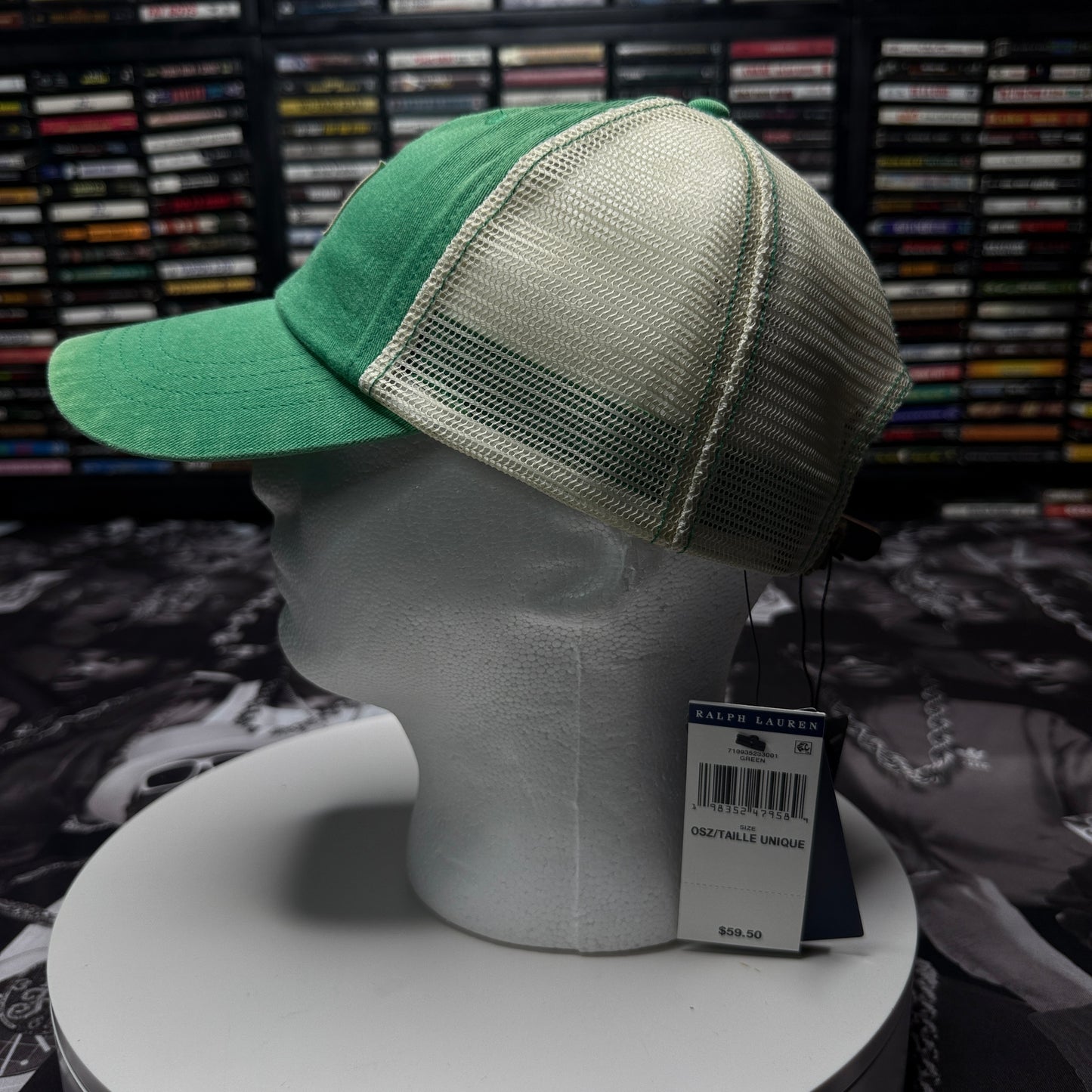 NWT Polo Ralph Lauren Polo Country Performance Ball Cap Green