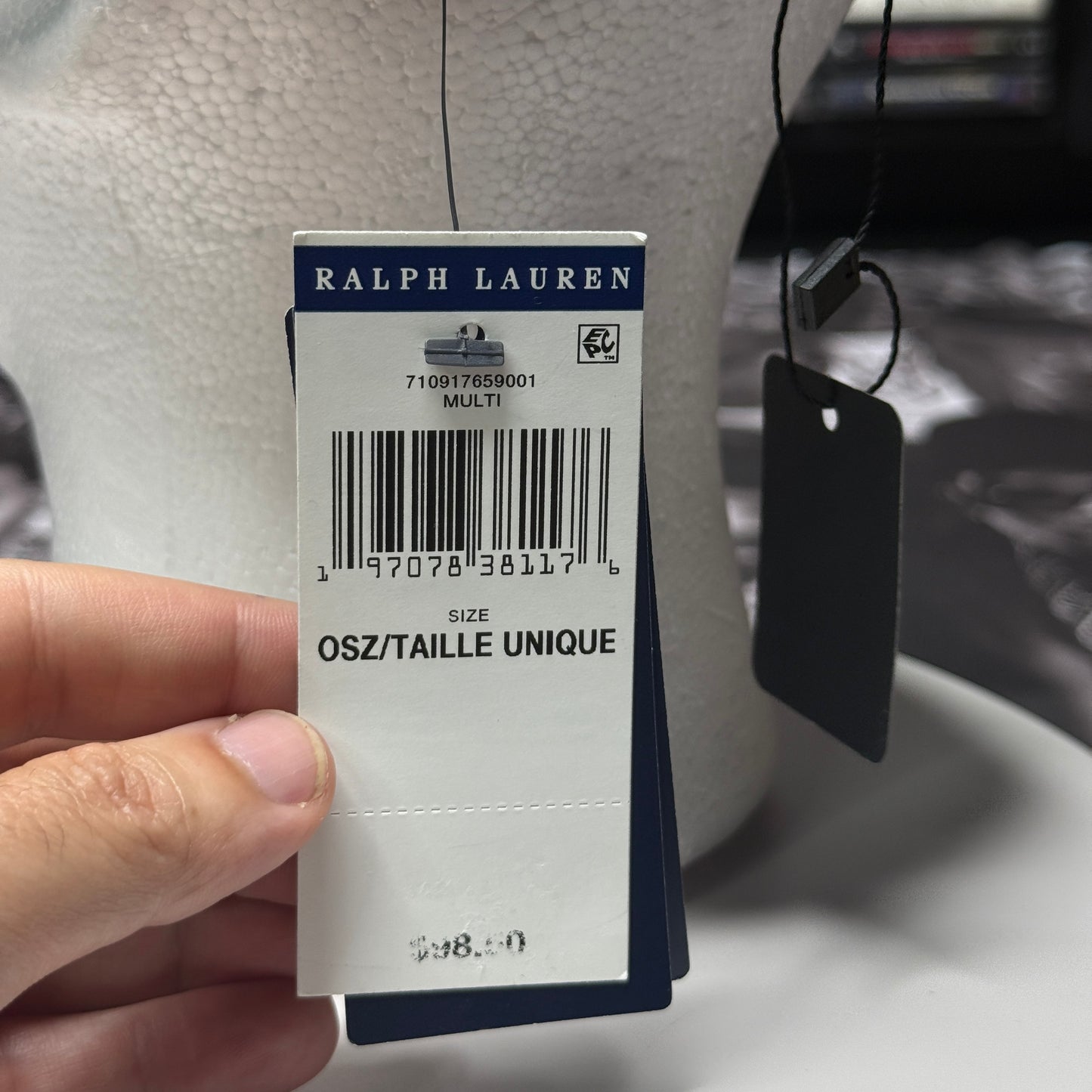 NWT Polo Ralph Lauren Polo Suede-Bill Corduroy Ball Cap