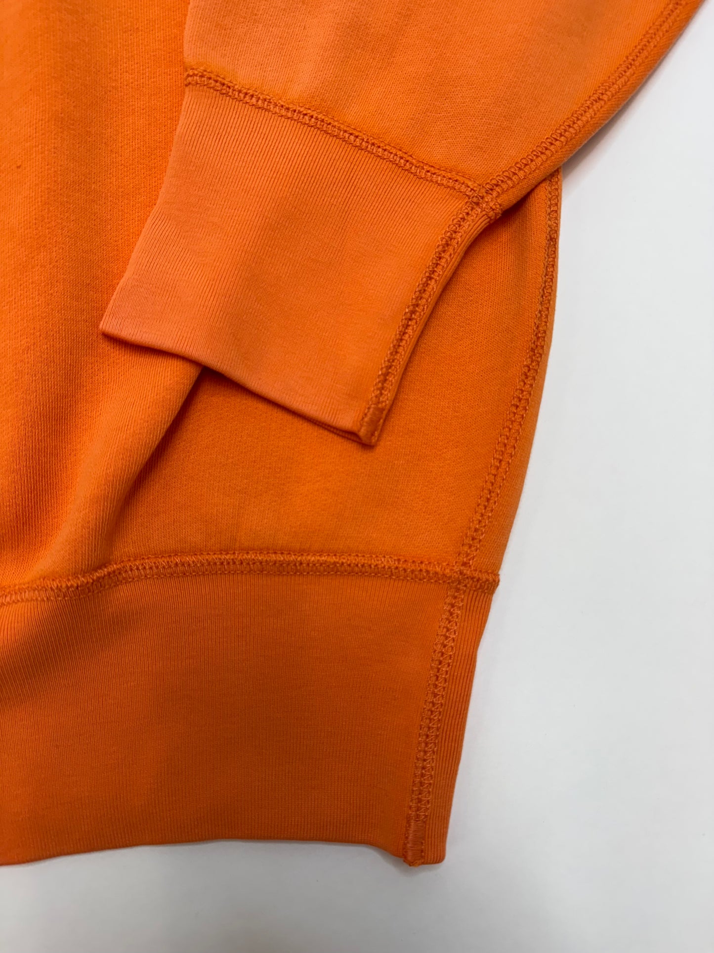 NWT Polo Ralph Lauren Vintage Fit Fleece Graphic Sweatshirt Orange 656621