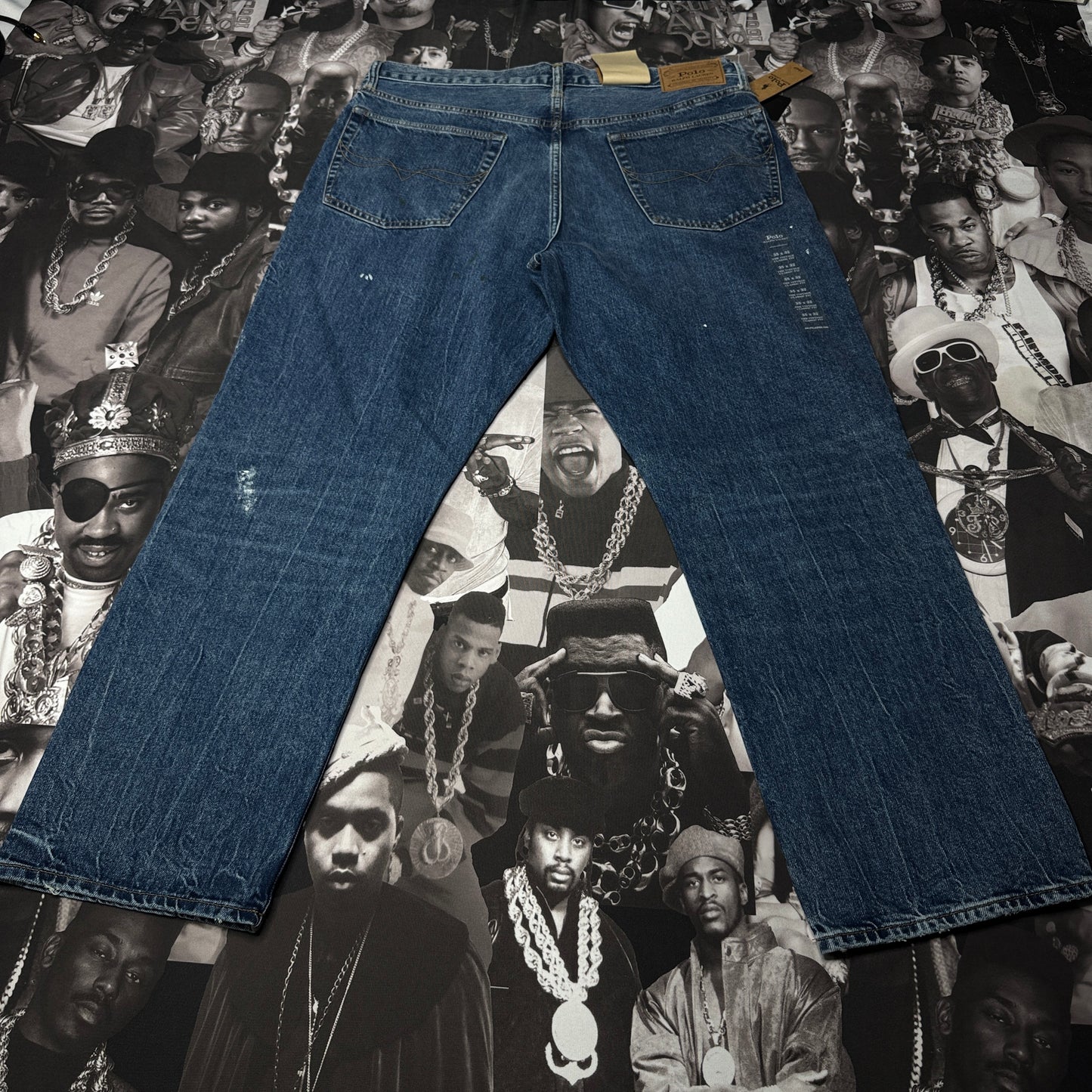 NWT Polo Ralph Lauren The Vintage Classic Fit Full Length Straight Denim Jeans
