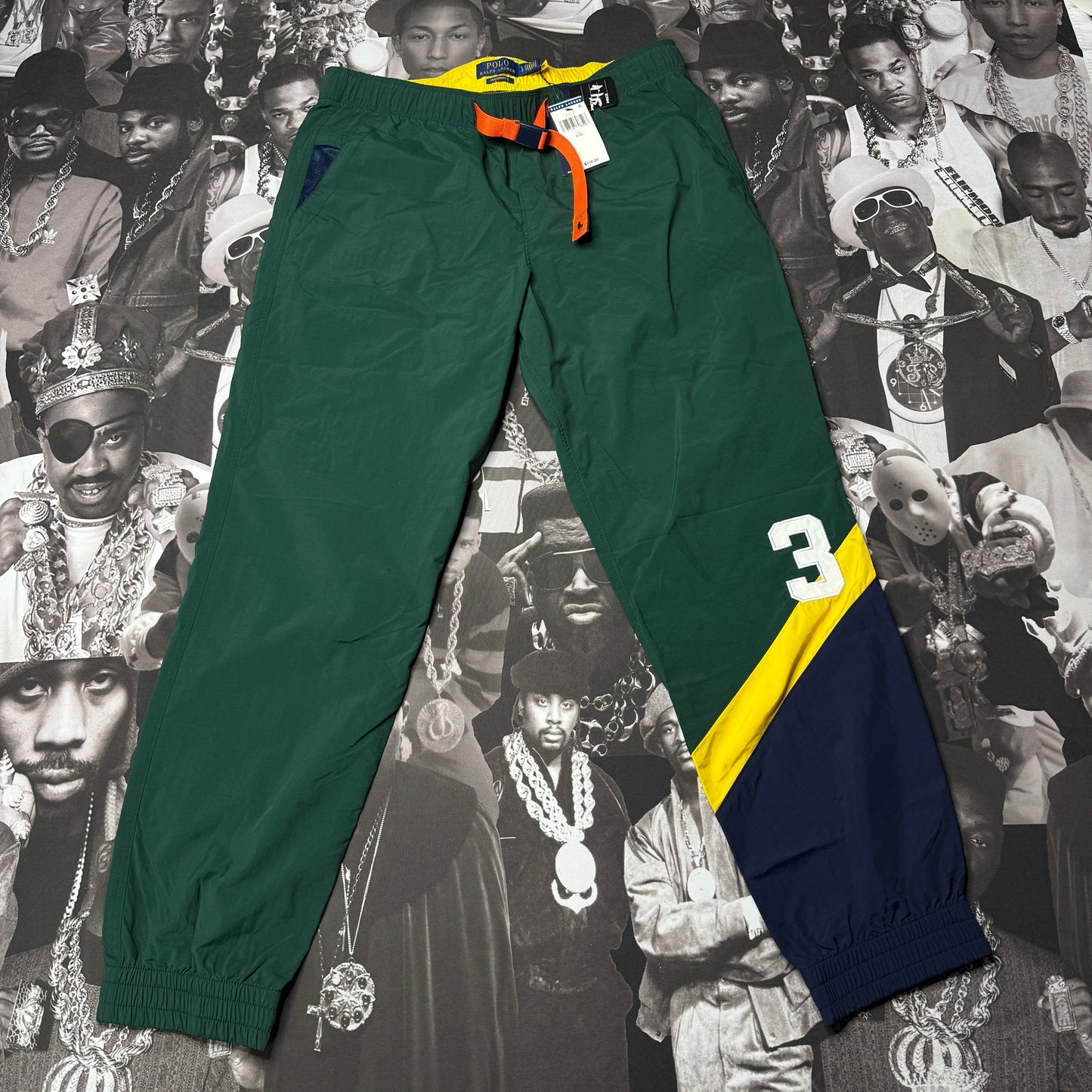 NWT Polo Ralph Lauren Water-Resistant Hiking Pant XL Green 649904