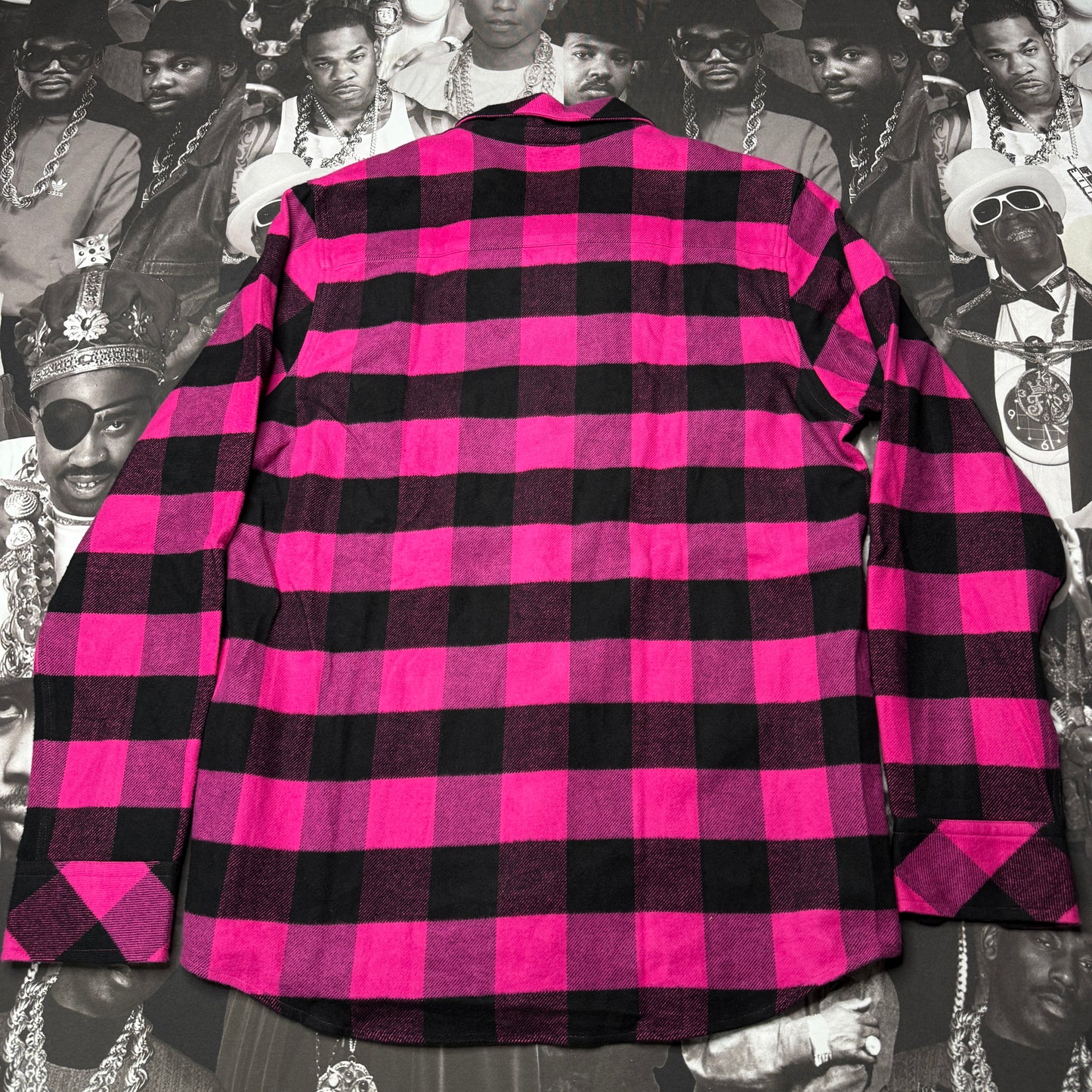 NWT Sandro Paris Lumber Shirt Rose XL