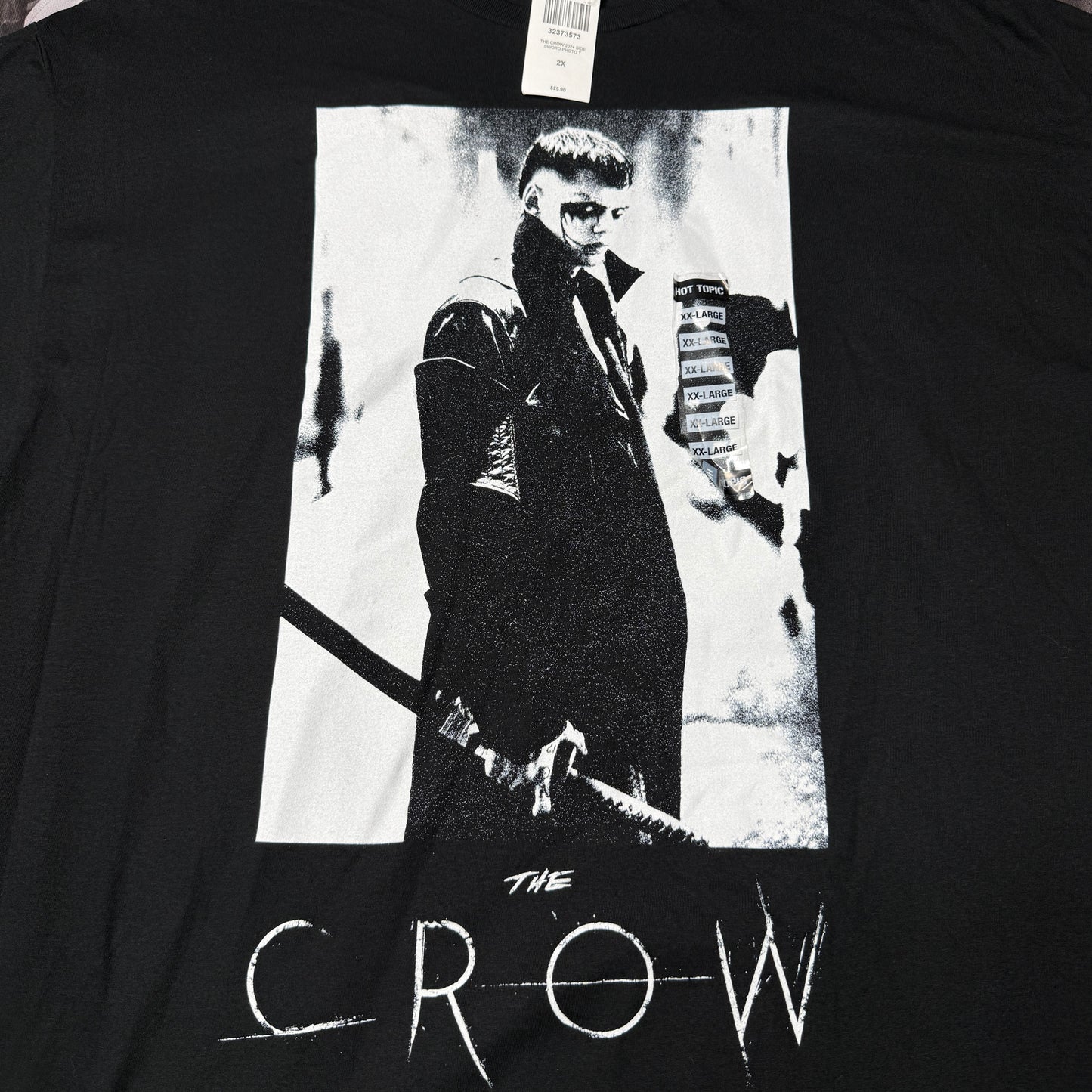 NWT The Crow 2024 Side Sword Photo Tee XXL