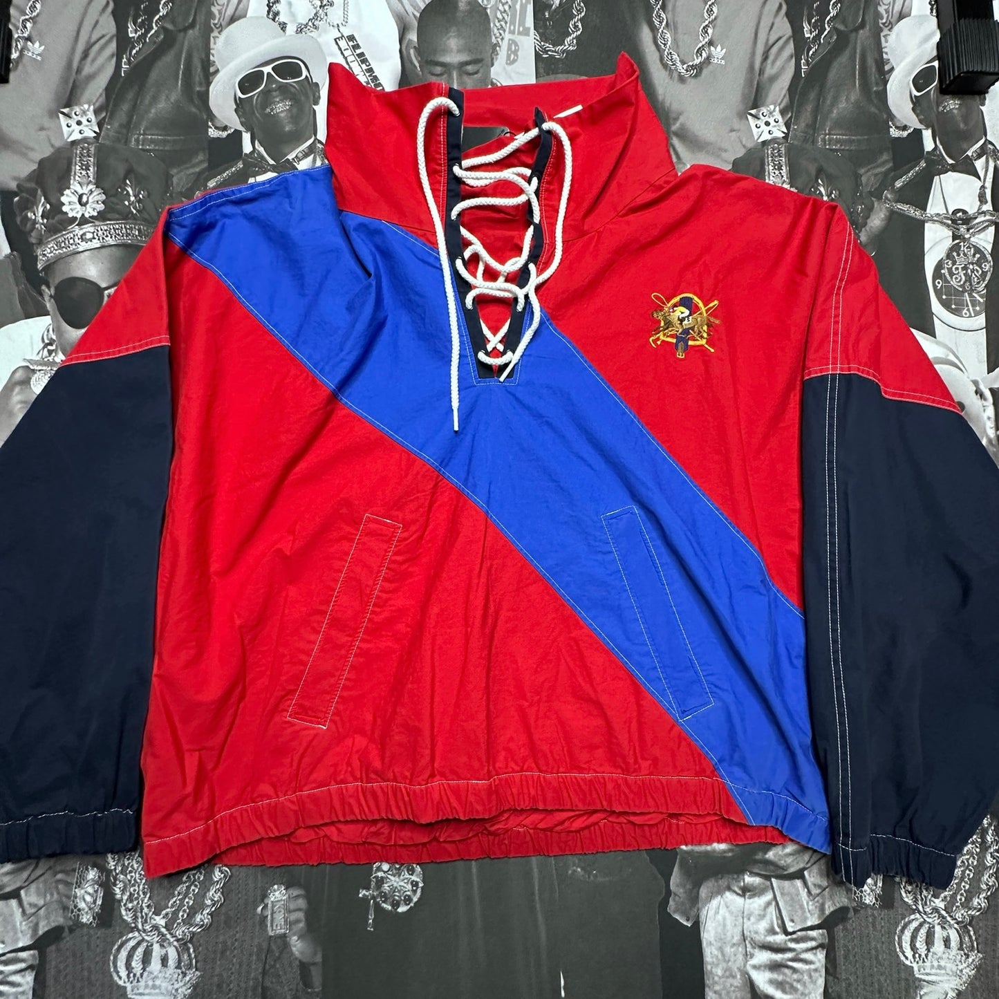 NWT Women's Polo Ralph Lauren CB NOYCK WB Triple Pony Windbreaker XXL 211914679001