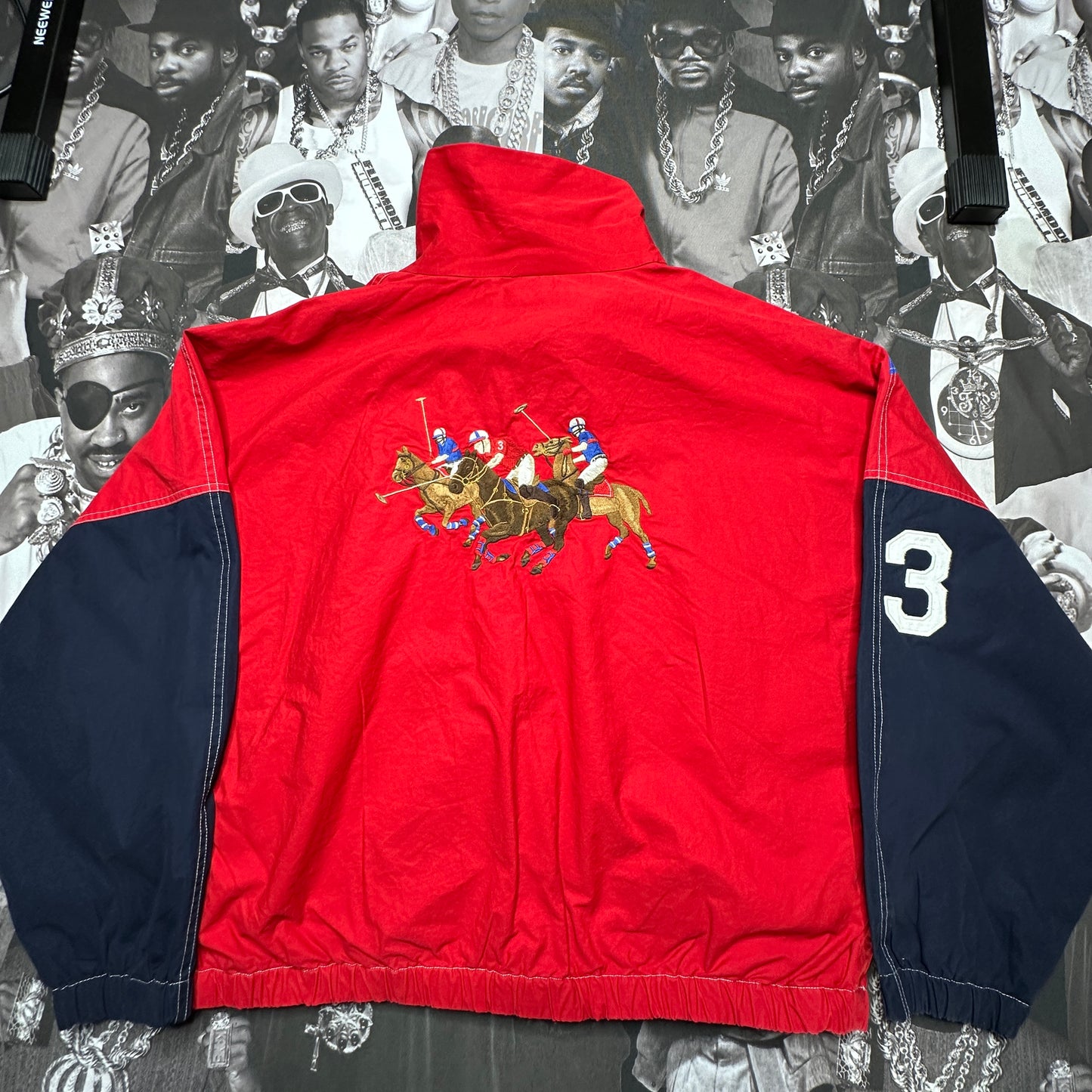 NWT Women's Polo Ralph Lauren CB NOYCK WB Triple Pony Windbreaker XXL 211914679001