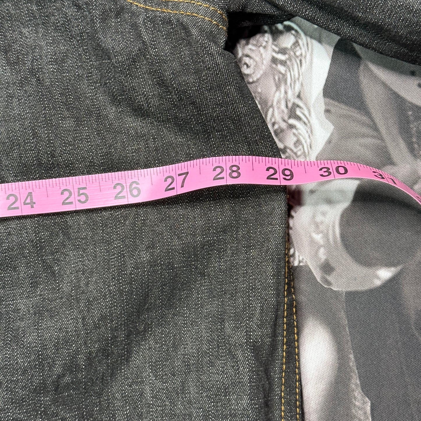 Y2K Vintage Rare State Property Oversized Denim Jacket XXXL