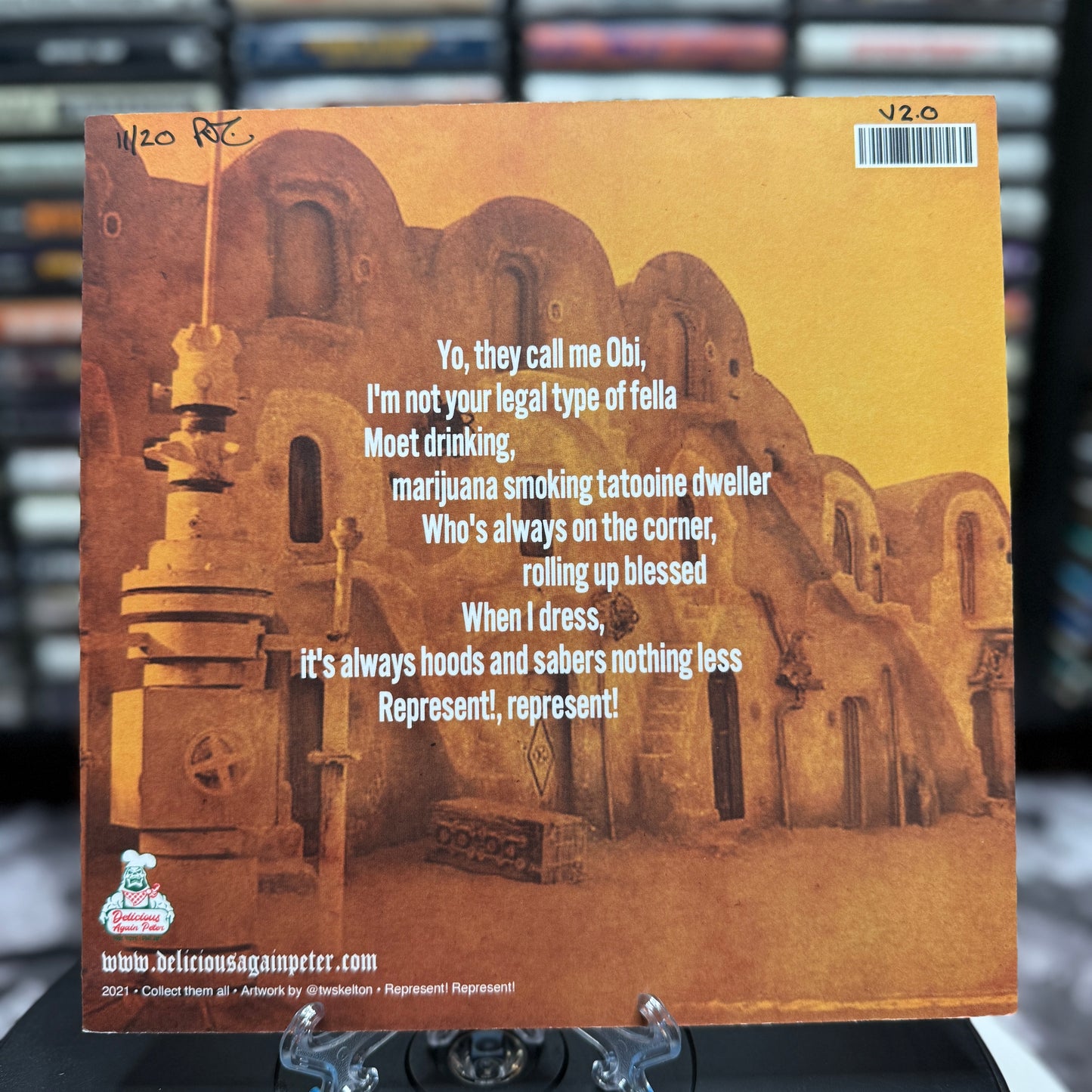 Nas X Star Wars Ben iLL Jedi (iLLMATIC) Mashup Bootleg Toy by Delicious Again Peter