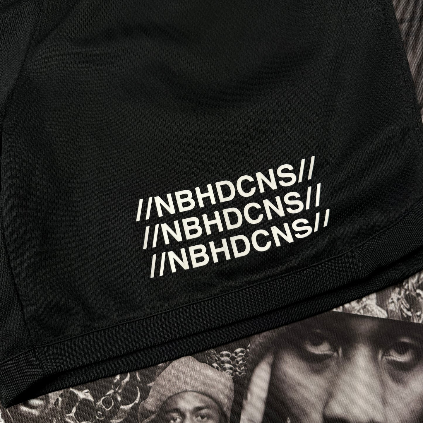 Neighborhood x Converse Edition Mesh Shorts Black XL