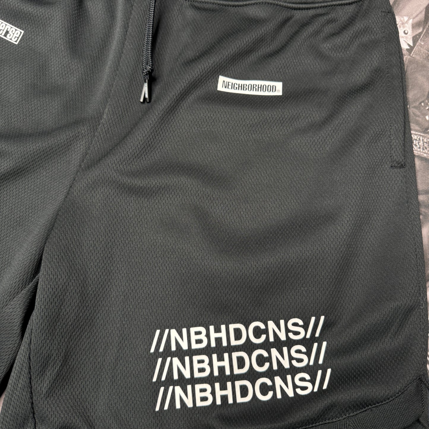 Neighborhood x Converse Edition Mesh Shorts Black XL