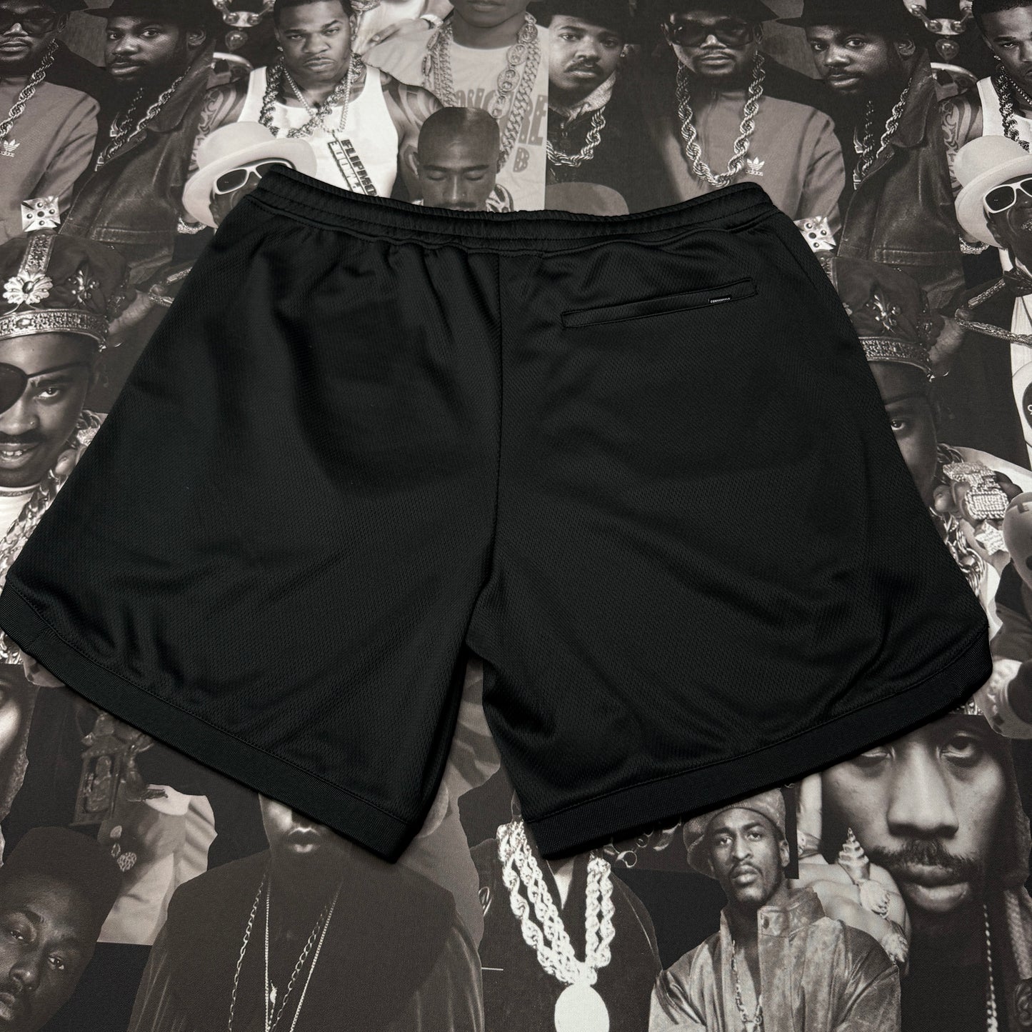 Neighborhood x Converse Edition Mesh Shorts Black XL