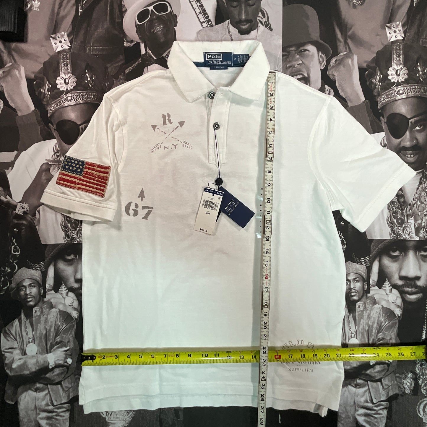 New Polo Ralph Lauren Original Label Polo Oxford 710938351001 Size Medium
