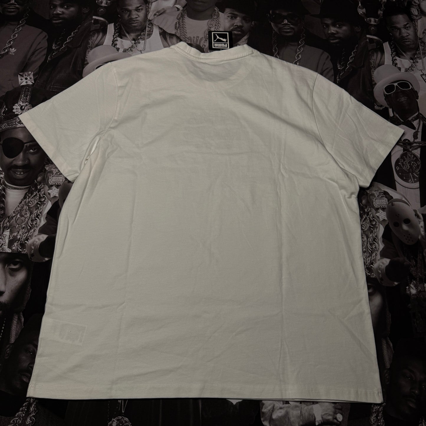 New With Tags Puma Basketball Teeth Men's Tee SZ XL White