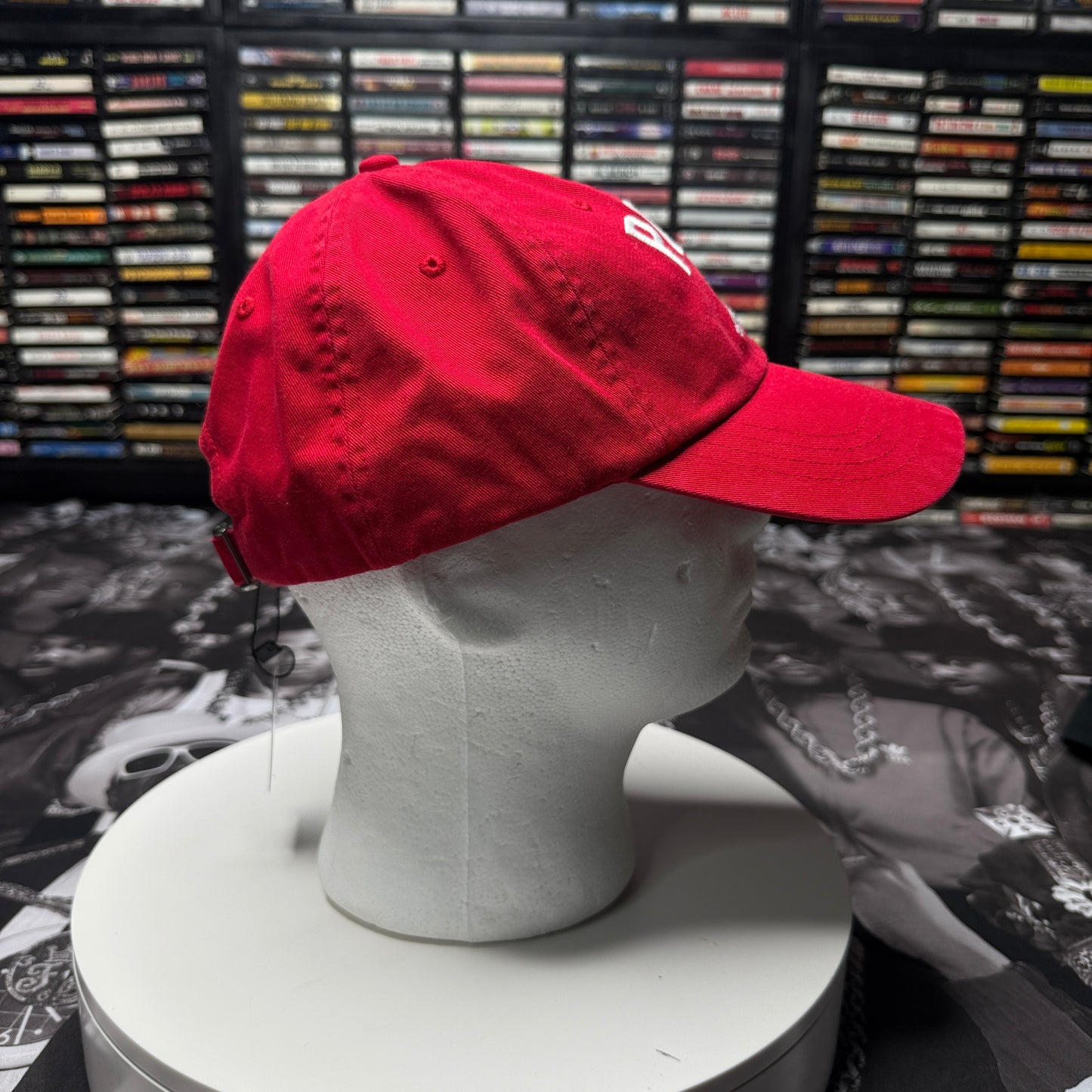 NWOT Polo Ralph Lauren P-Wing Ball Cap One Size Red Cotton